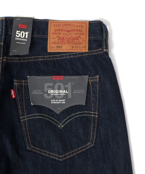 「Levi's」 デニムパンツ 34inch ワンウォッシュ メンズの画像