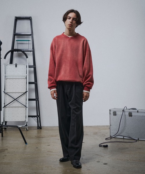 THE BOLDMAN スウェットカットソー MEDIUM チャコールグレー メンズ