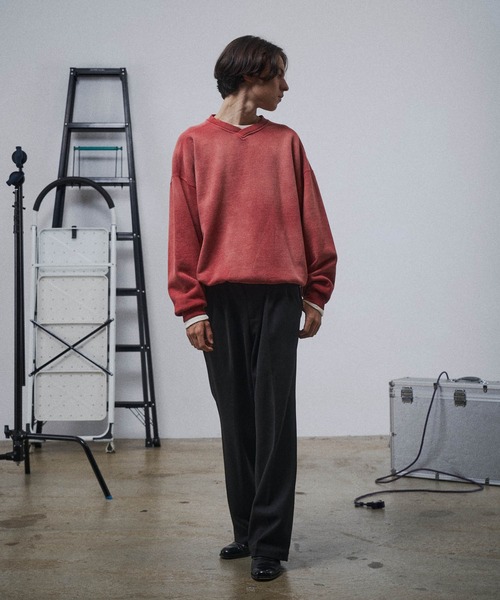 THE BOLDMAN スウェットカットソー MEDIUM チャコールグレー メンズ