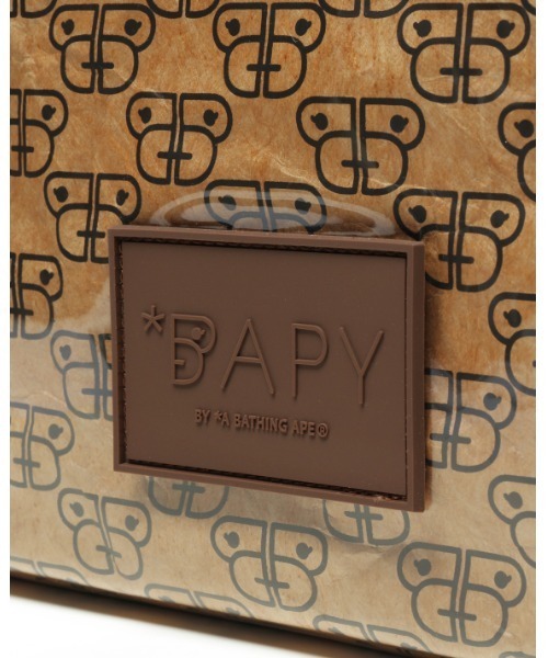 「BAPY BY A BATHING APE」 ハンドバッグ FREE ダークベージュ レディース_画像3