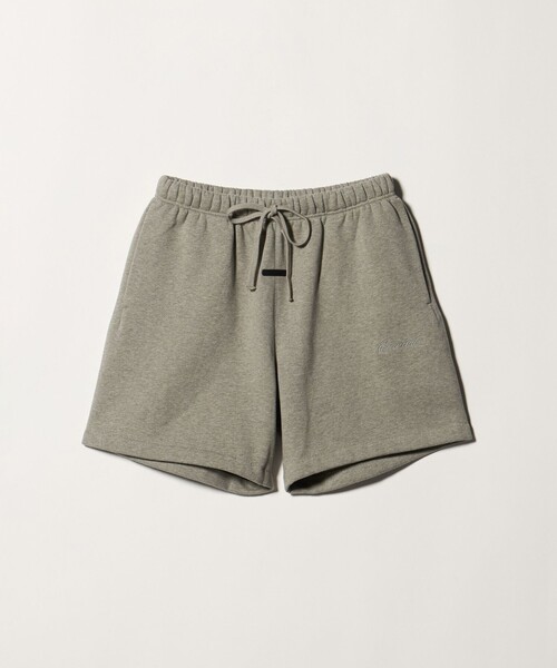 FOG essentials 灰色っぽいグリーンウェット ショートパンツ FOG ESSENTIALS（エフオージーエッセンシャルズ） ワイドパンツ