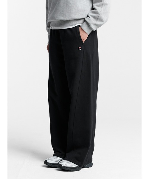 ☆FILA フィラ デザイン ビッグロゴ イージーパンツ スウェットパンツ/M FILA（フィラ） ワイドパンツ スウェットパンツ ジャージ Essential