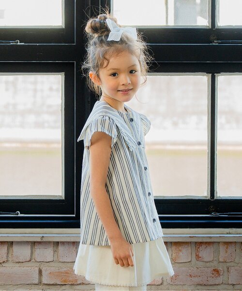 Boribon ブラウス シャツ セーラーブラウス キッズ 子供服 女の子