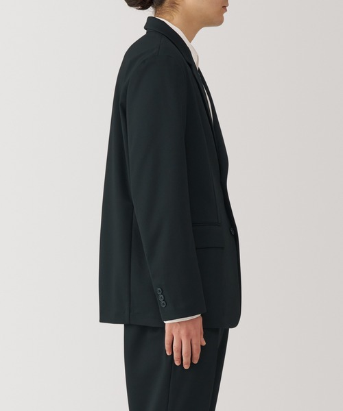 無印良品（MUJI） テーラードジャケット M ブラック メンズ : ZOZOTOWN