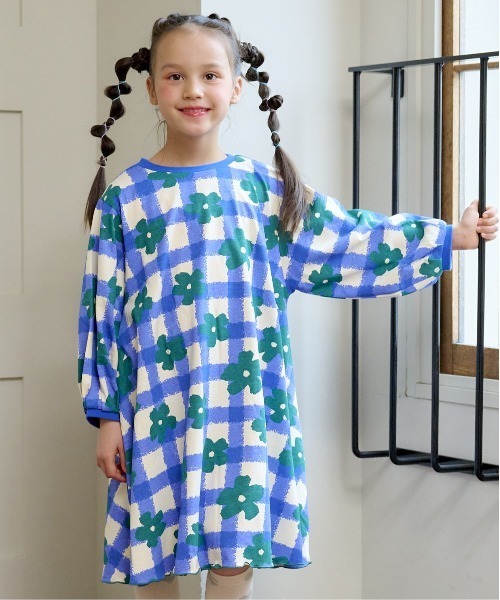 「HOGAN RANCH WEAR」 「MARKEY’SHOGAN」「KIDS」長袖ワンピース 110 ブラック キッズ_画像7