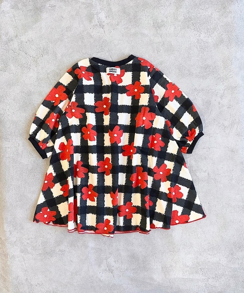 「HOGAN RANCH WEAR」 「MARKEY’SHOGAN」「KIDS」長袖ワンピース 110 ブラック キッズ_画像9