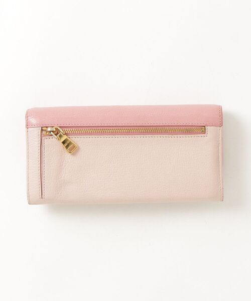 miu miu（ミュウミュウ） リボン 長財布 - ピンク レディース