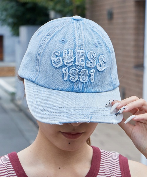 GUESS（ゲス） キャップ 帽子 「Stray Kids ヒョンジン着用」GUESS
