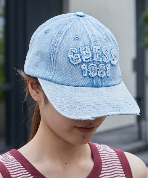 GUESS（ゲス） キャップ 帽子 「Stray Kids ヒョンジン着用」GUESS