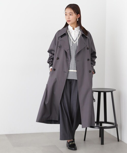 「N.(N. Natural Beauty Basic)」 長袖ブラウス MEDIUM ブルー レディース_画像3
