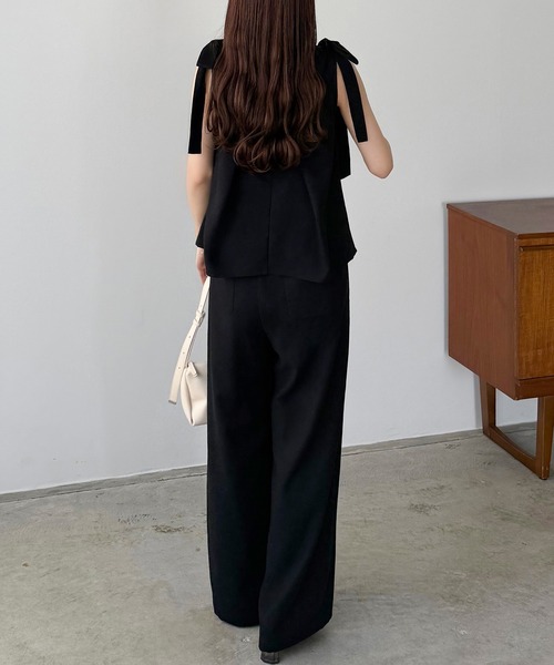 「callautia」 セットアップ MEDIUM ブラック レディース_画像8