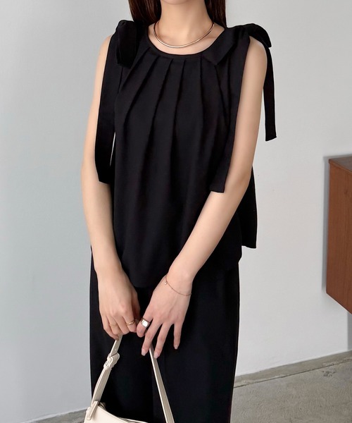 「callautia」 セットアップ MEDIUM ブラック レディース_画像9