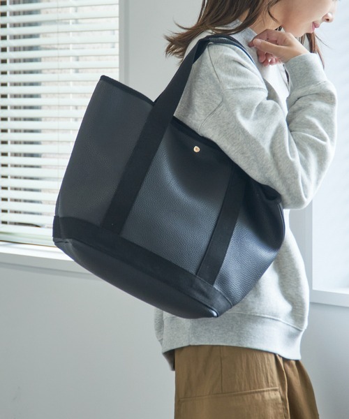 「MAISON BREEZE」 トートバッグ FREE グレー レディース_画像2