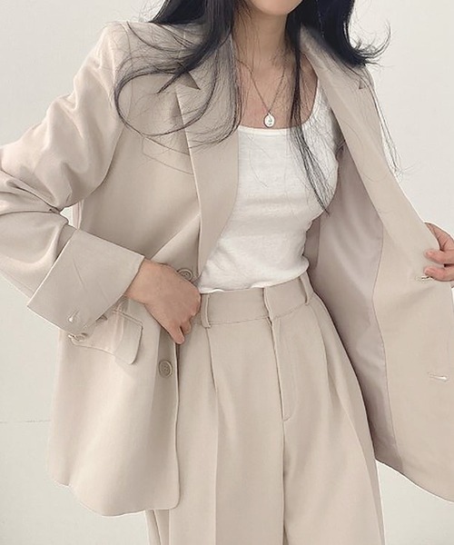 「Girly Doll」 「Doula Doula」セットアップ M ブラウン レディース_画像8