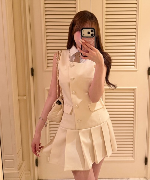 apresjour シャツ+ワンピセット apres jour mignon（アプレジュールミニョン） ワンピース 「aresjour