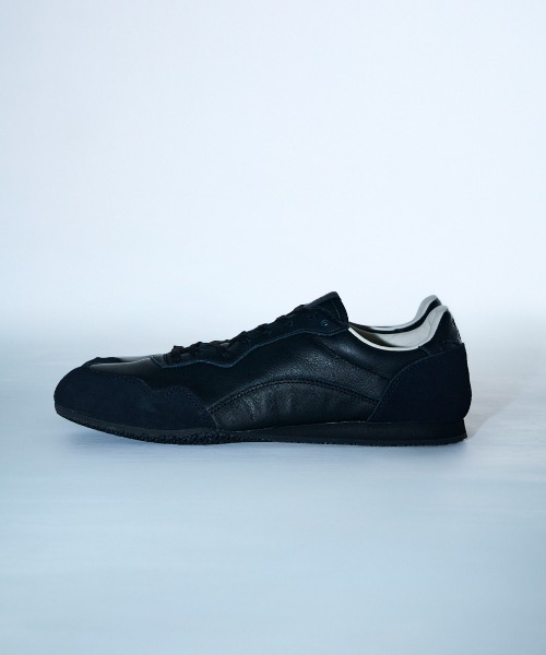 オニツカタイガー コレソンロー レザースニーカー 23.5 本革 ブラック 黒 Onitsuka Tiger（オニツカタイガー） ローカットスニーカー 23.5