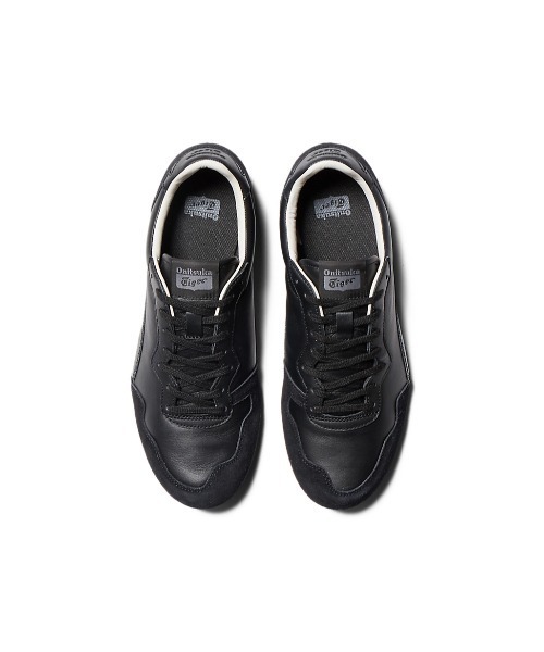 オニツカタイガー コレソンロー レザースニーカー 23.5 本革 ブラック 黒 Onitsuka Tiger（オニツカタイガー） ローカットスニーカー 23.5