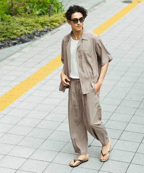 BAYFLOW（ベイフロー） パンツ 「接触冷感」クールヘザーブラッシュ