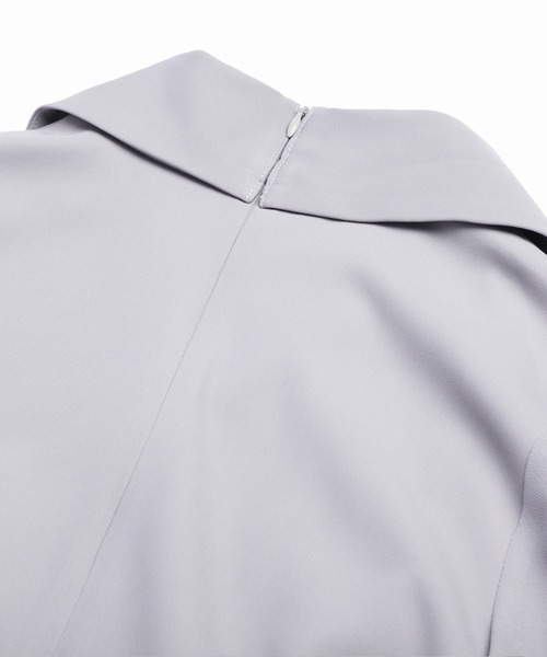 「DRESS PLUS」 オールインワン L ブルー レディース_画像5