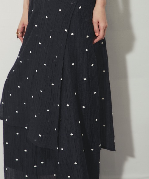 パンツ ドット花柄刺繍パンツ レディース : ZOZOTOWN Yahoo!店 - 通販