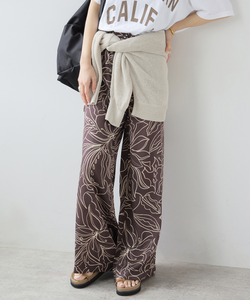 スラックス パンツ 「BILA77/ヴィーラセブンティセブン」CASTILLO PANT レディース