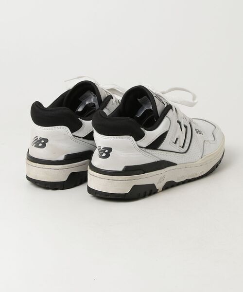 「New Balance」 ローカットスニーカー 25.0cm ホワイト メンズ_画像2
