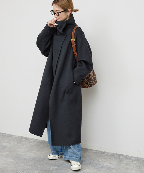 Spick＆Span（スピック アンド スパン） ノーカラーコート コート