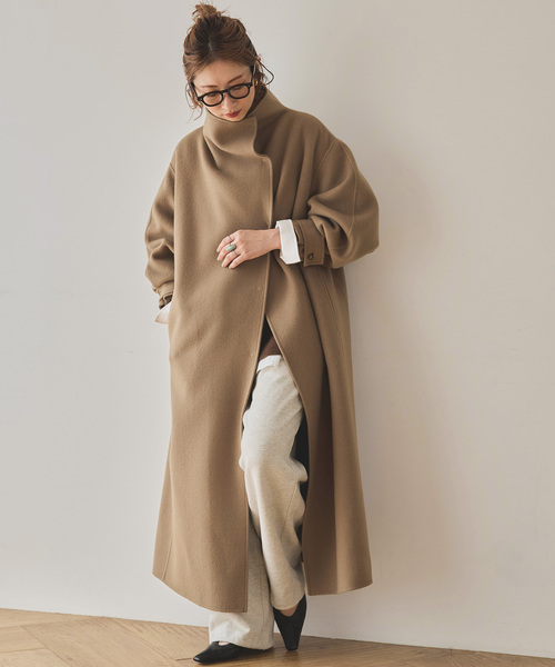 Spick＆Span（スピック アンド スパン） ノーカラーコート コート