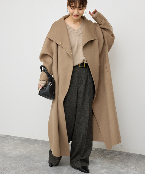 Spick＆Span（スピック アンド スパン） ノーカラーコート コート