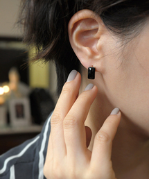 anq.（アンク） ピアス 「anq.」K10・スクエアスタッドピアス