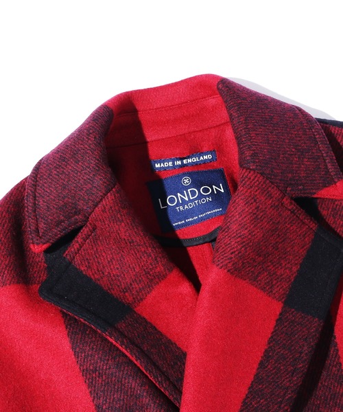 高評価新作 コート チェック コ ZOZOTOWN PayPayモール店 - 通販 - PayPayモール チェスターコート LONDON TRADITION/ロンドントラディション UNISEX OVERSIZE COAT CHECK 本物保証人気SALE
