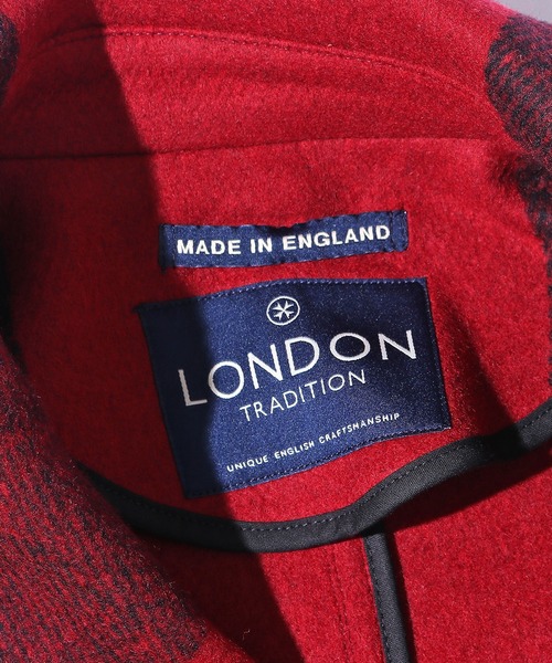 高評価新作 コート チェック コ ZOZOTOWN PayPayモール店 - 通販 - PayPayモール チェスターコート LONDON TRADITION/ロンドントラディション UNISEX OVERSIZE COAT CHECK 本物保証人気SALE