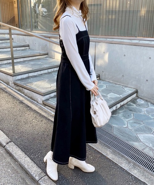 one after another NICE CLAUP ワンピース ジャンパースカート WEB限定