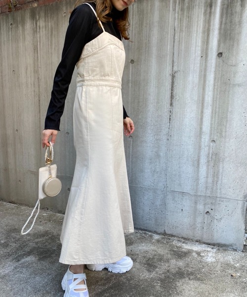 one after another NICE CLAUP ワンピース ジャンパースカート WEB限定