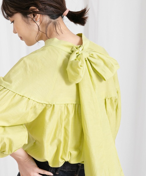 お気に入り シャツ ブラウス リボンハイネックギャザー5分袖ブラウス シャツ ブラウス レディースファッション ファッション 9 702 Www Harmonypest Com