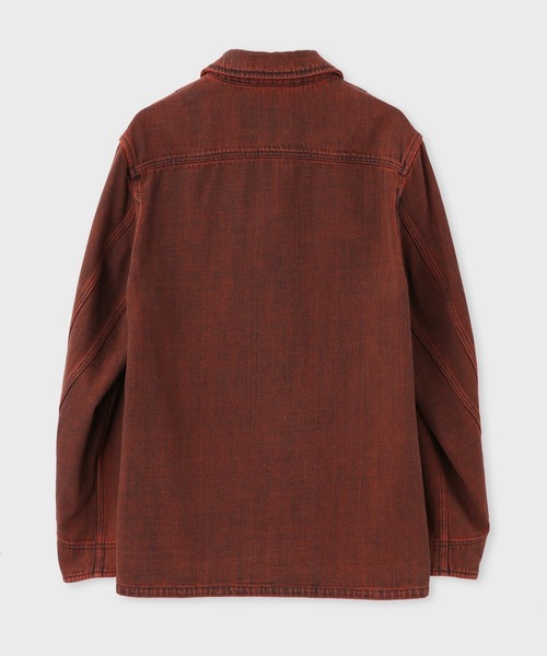 Paul Smith ゴートスエードジャケット　ブルゾン カバーオール　サイズS ゴートスエード ダブルジップ ブルゾン（チョコレートブラウン
