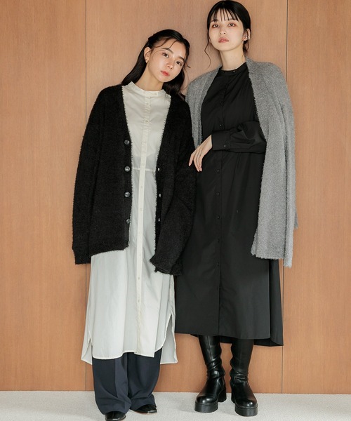 ロングシャツワンピース　新品 シャツワンピース 花柄ロングガウンシャツワンピース レディース