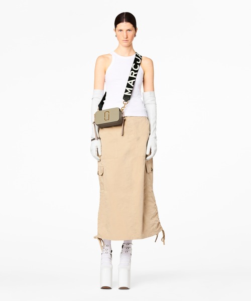 MARC JACOBS ベージュバックパック　リュックスナップショット THE SNAPSHOT MARC JACOBS マークジェイコブス ショルダーバッグ
