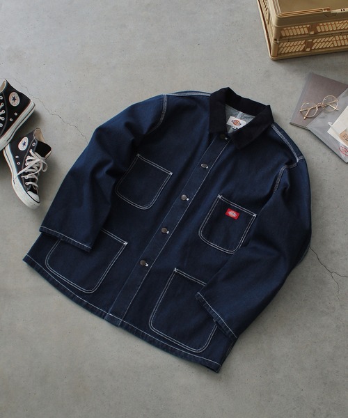 ジャケット Gジャン メンズ Dickies　3494MODEL DENIM CHORE COAT｜zozo｜08