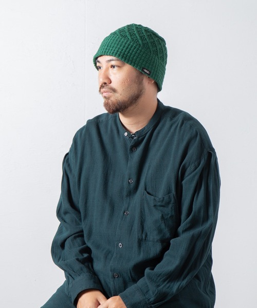 RACAL ニット帽 ニットキャップ Diamond Knit Bucket Hat