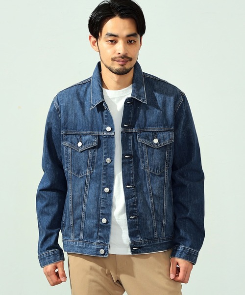 Levi's インディゴ　ブルー デニムジャケット　gジャン　EDWIN EDWIN デニムジャケット gジャン エドウィン ジージャン