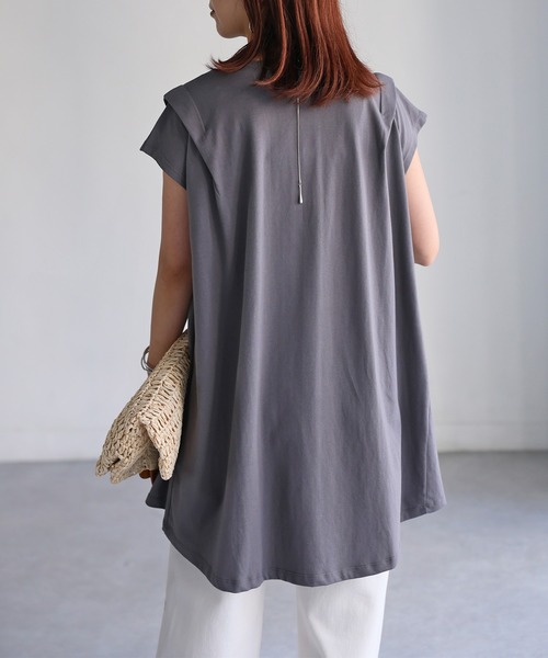 Riberry tシャツ タックAラインTシャツ レディース : ZOZOTOWN
