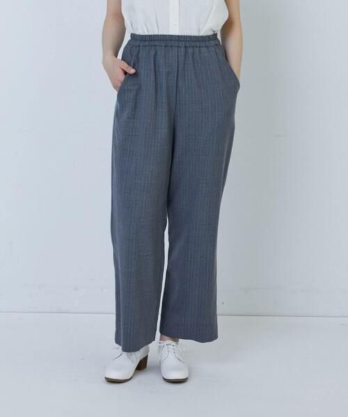 LOISIR パンツ イージーストレートパンツ レディース : ZOZOTOWN Yahoo