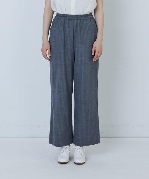 レイヤードコットンナイロンパンツblack,gray | ok.soon