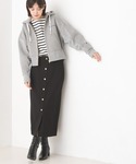 tシャツ 10番単ボーダーワイドシルエットスリ...の詳細画像5