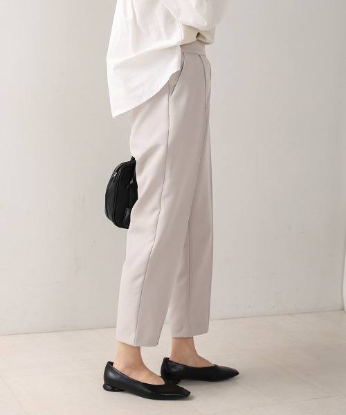 boohoo テーパードパンツ 関税送料 Bou Jeloud パンツ とろみテーパードパンツ レディース