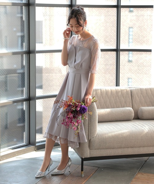 i*u様 willfully オケージョンドレス パーティードレス 結婚式 DRESS LAB（ドレスラボ） パーティードレス ドレス 「結婚式