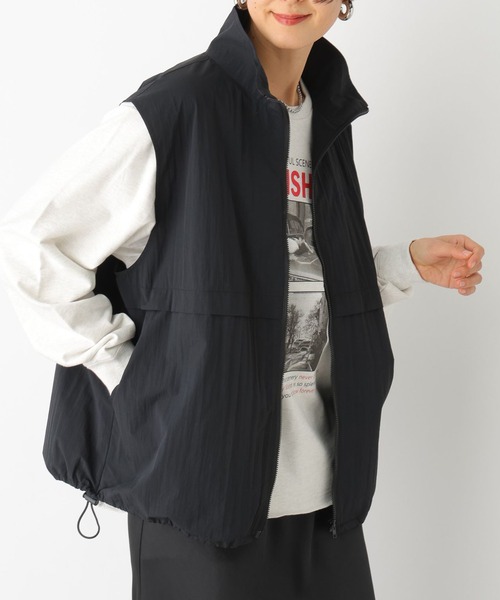 LEPSIM（レプシィム） ベスト ジレ ナイロンスタンドベスト 104219