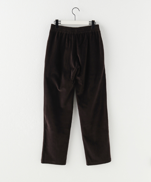パンツ SPORTY&RICH 23ss VELOUR TRACK PANTS SR Sport Velour Track Pant - Merlot – Sporty & Rich