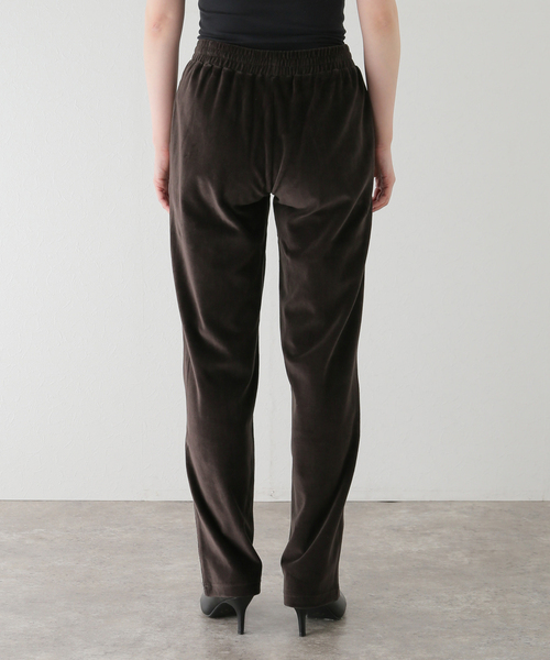 パンツ SPORTY&RICH 23ss VELOUR TRACK PANTS SPORTY & RICH Script Velour Track Pants – VIBE TWLV